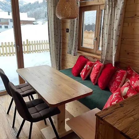 Chaleny - Das Erste Tiny House Chalet Im Zillertal Hainzenberg Exterior photo